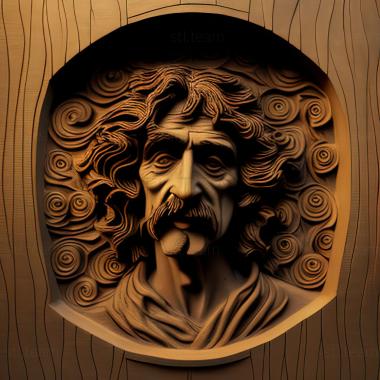 3D model Frank Zappa (STL)